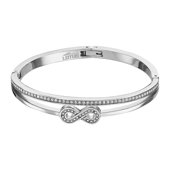 PULSERA INFINITO LOTUS STYLE BLISS LS2088-2/2 ACERO, MUJER