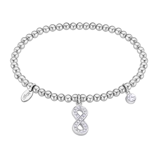 PULSERA INFINITO LOTUS STYLE MILLENNIAL LS2170-2/6 ACERO, MUJER