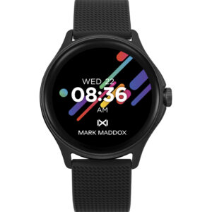 Reloj Smart de policarbonato con correa de silicona negro REF.HS2006-50