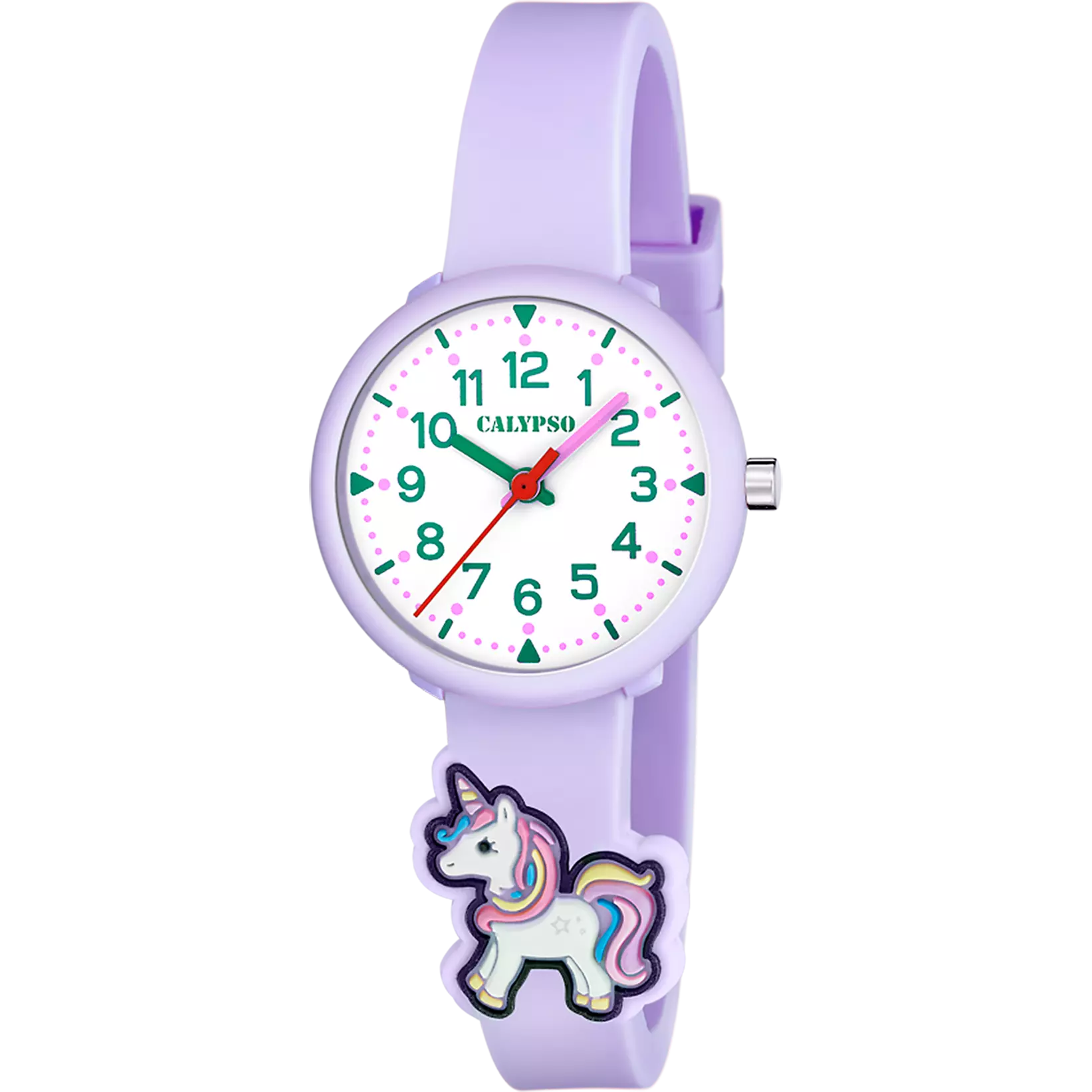 RELOJ CALYPSO MY FIRST WATCH K5844/4 MORADO CORREA DE CAUCHO, MUJER