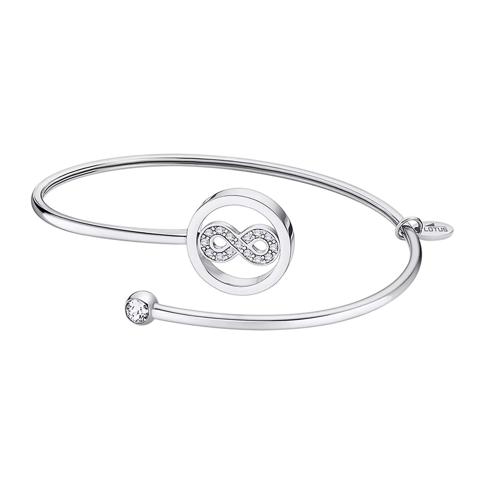 PULSERA INFINITO LOTUS STYLE MILLENNIAL LS2169-2/4 ACERO, MUJER
