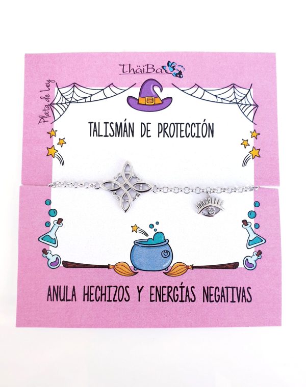 Pulsera nudo de bruja y ojo REF:PUL2103