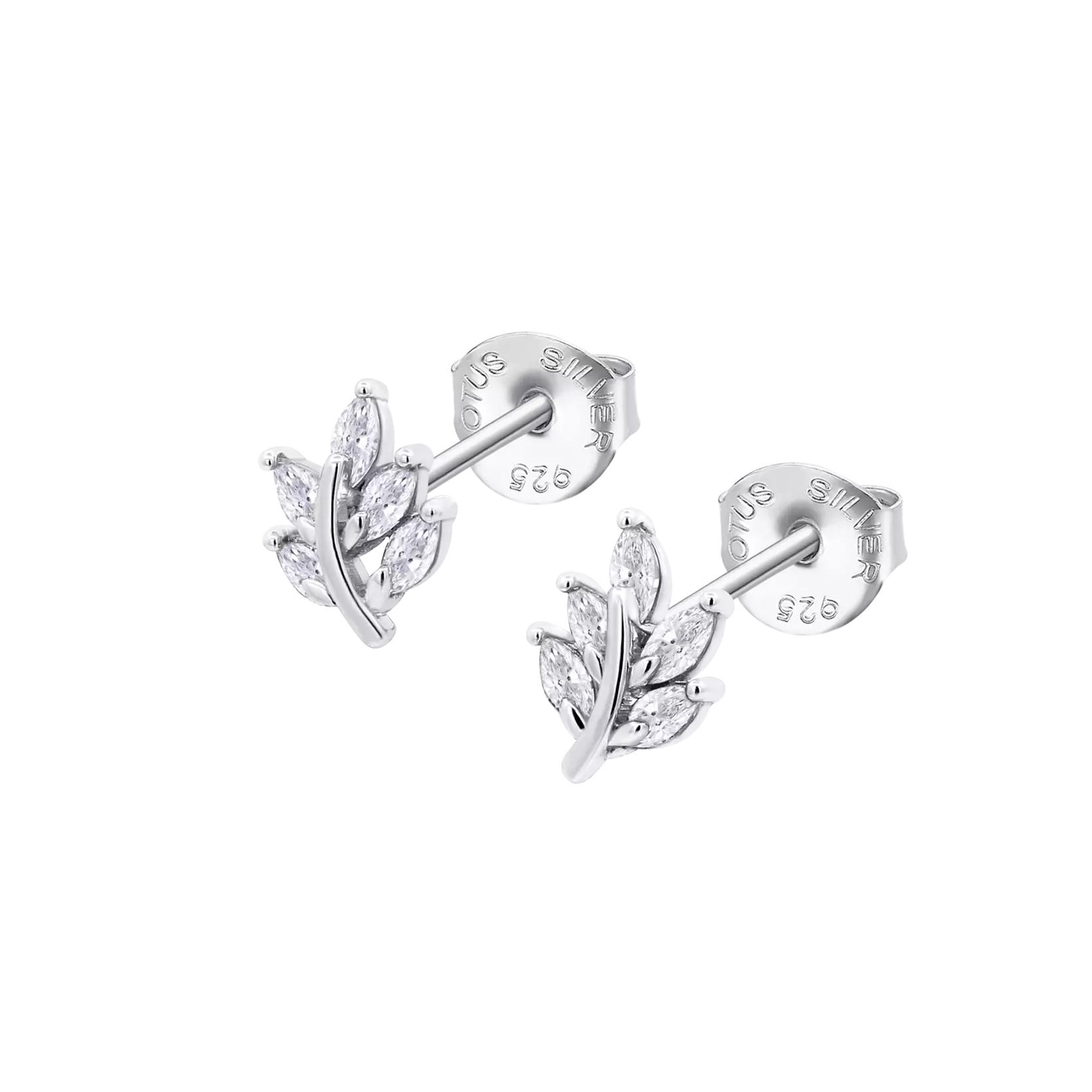 PENDIENTES HOJA LOTUS SILVER PURE ESSENTIAL LP3086-4/1 PLATA, MUJER
