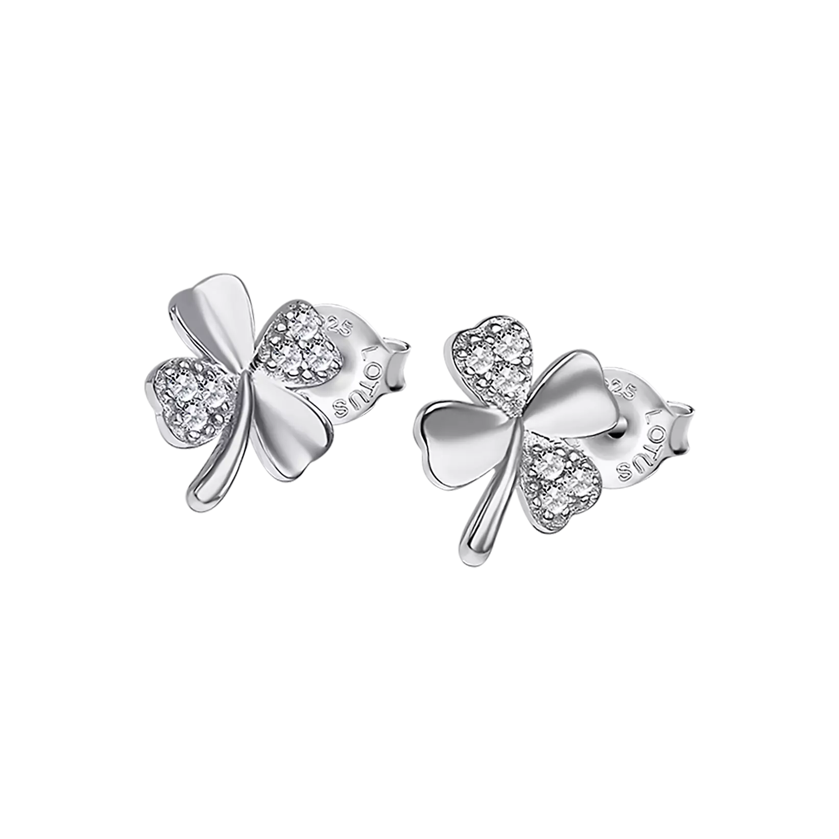 PENDIENTES TRÉBOL LOTUS SILVER LP3108-4/1 PLATA, MUJER