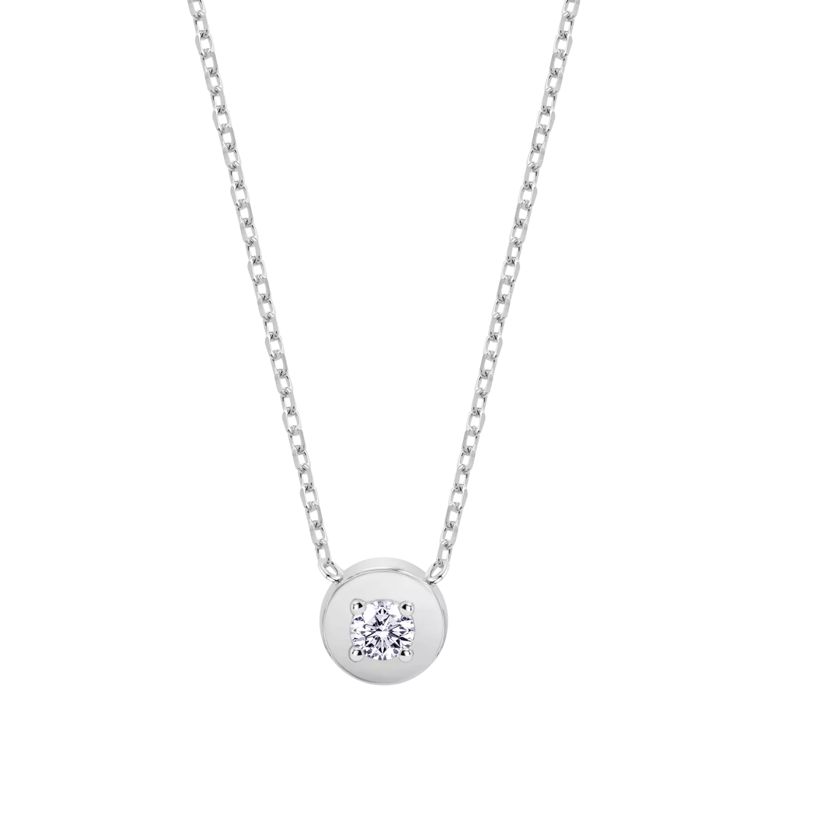 COLLAR LOTUS SILVER LP3850-1/1 PLATA, MUJER