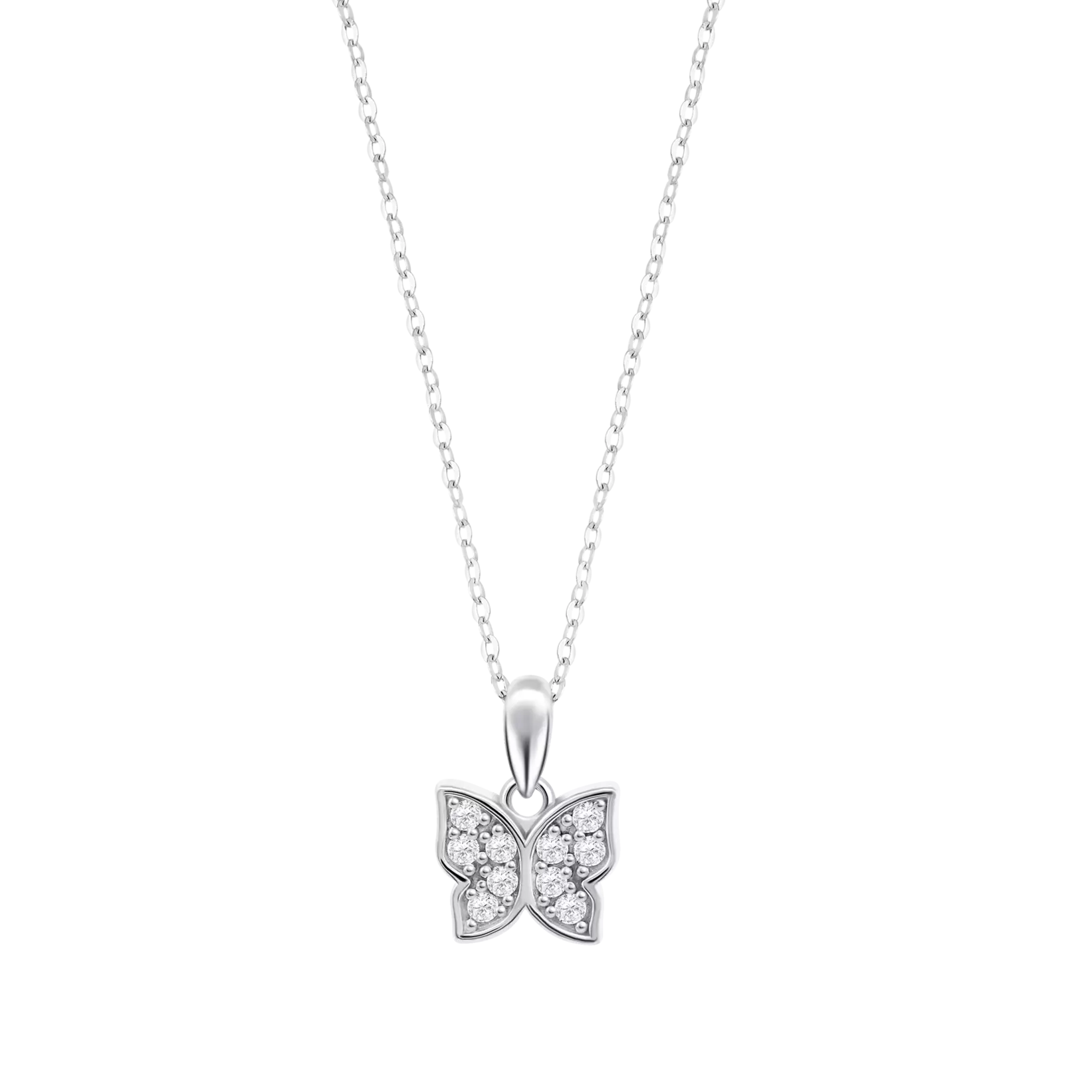 Collar mariposa Lotus Silver LP3051-1/1 plata, mujer