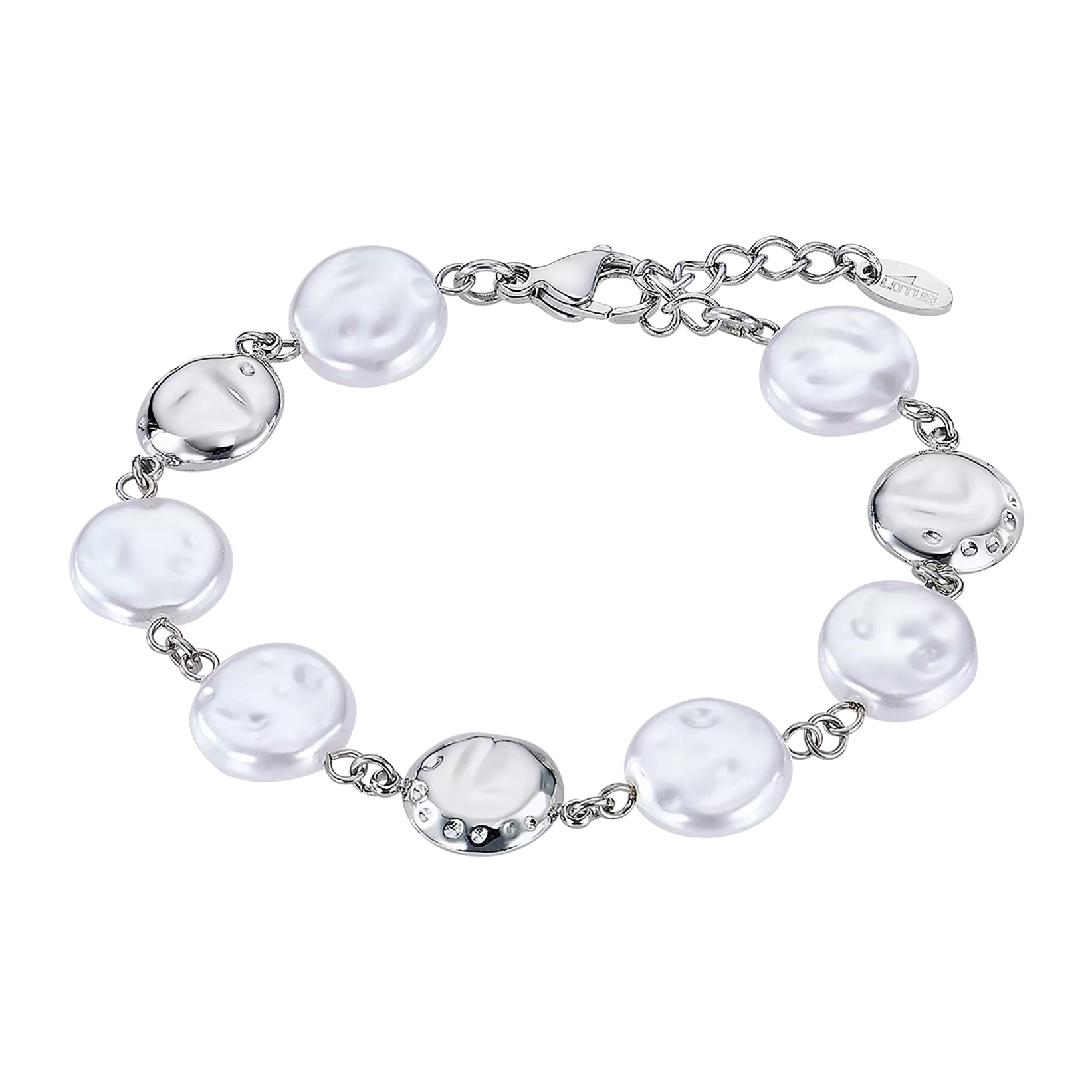 Pulsera Lotus Style Old Money LS2563-2/1 acero inoxidable, mujer