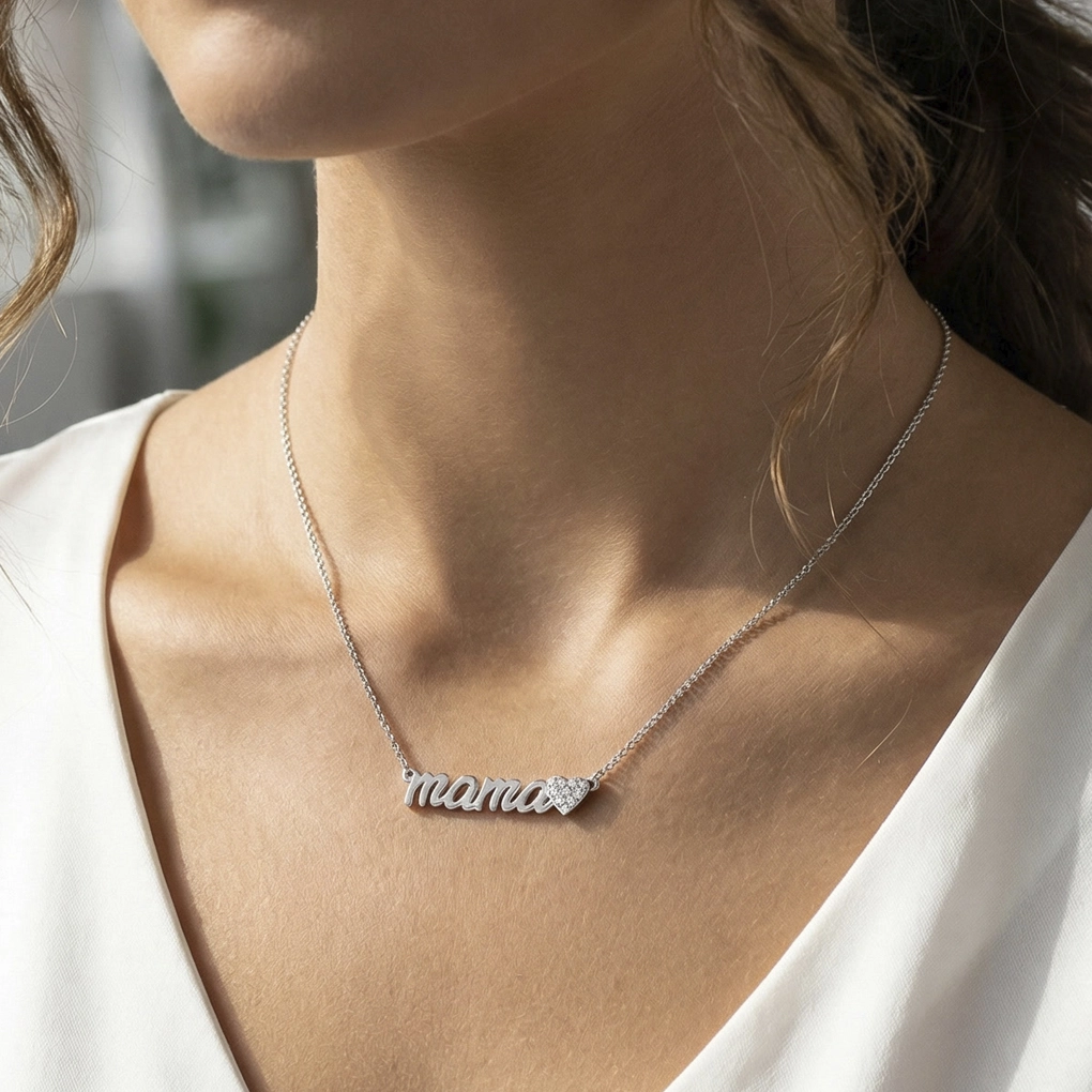 Collar mamá Lotus Silver LP1808-1/1 plata, mujer - Imagen 2
