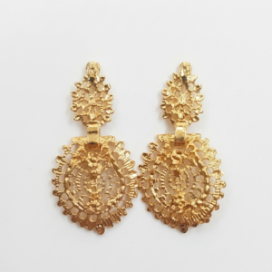 PENDIENTES RELOJ Nº1 DORADOS